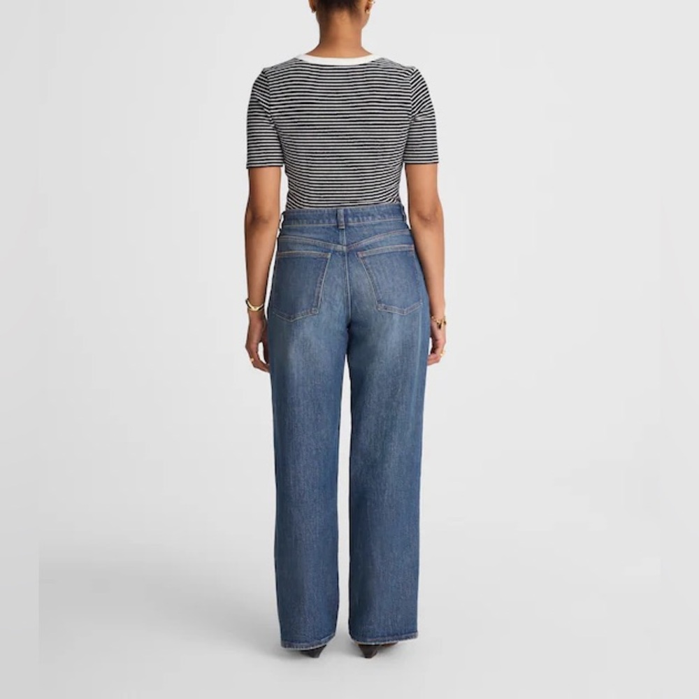 Madewell Women’s Curvy Super Wide Leg Jeans Size 27